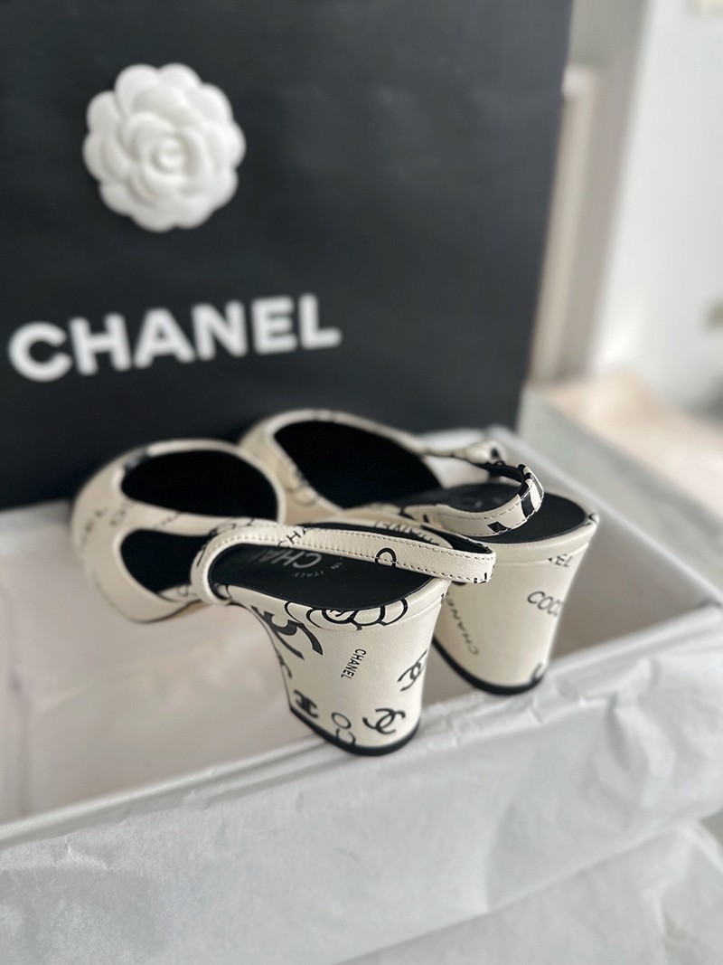 Chanel Slingback High Heel 025
