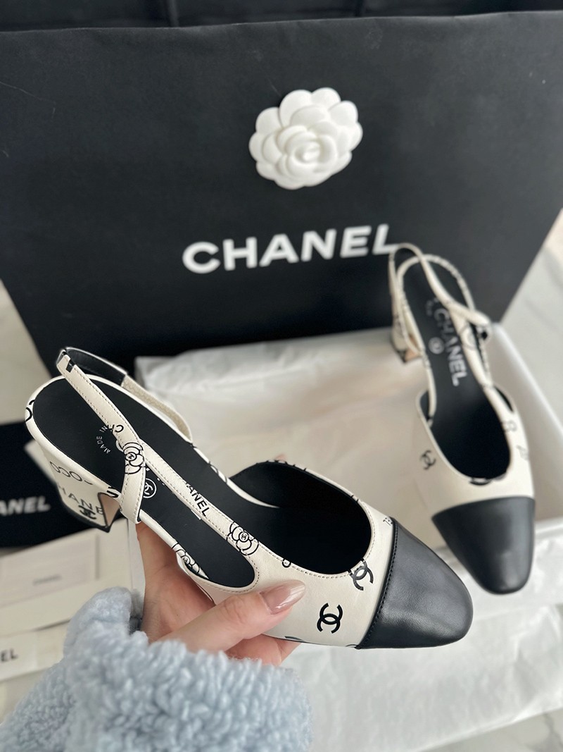 Chanel Slingback High Heel 025