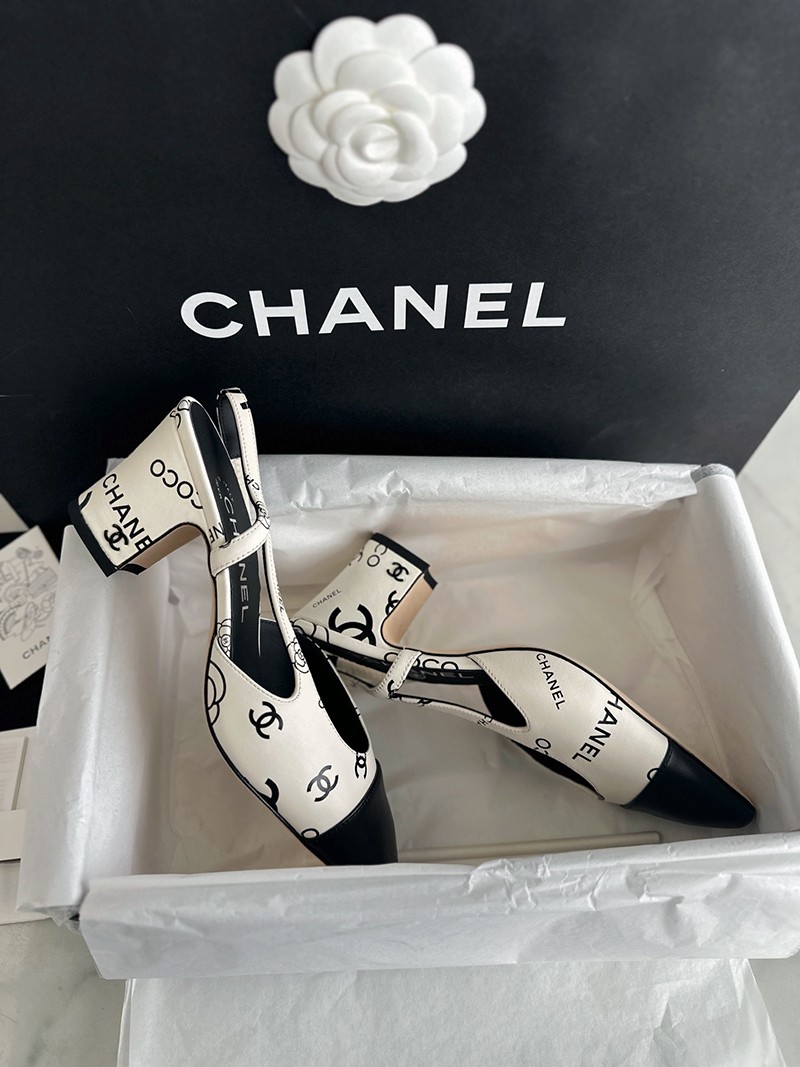 Chanel Slingback High Heel 025