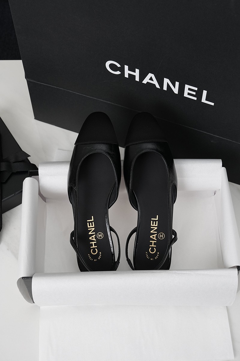 Chanel Slingback Flat 049
