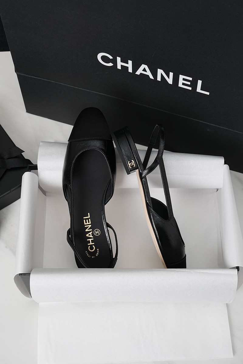 Chanel Slingback Flat 049