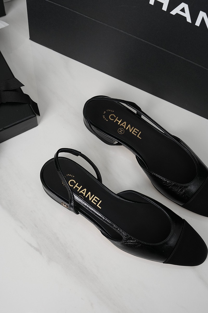 Chanel Slingback Flat 049