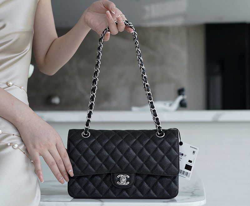 Chanel Classic Flap 25CM Silver