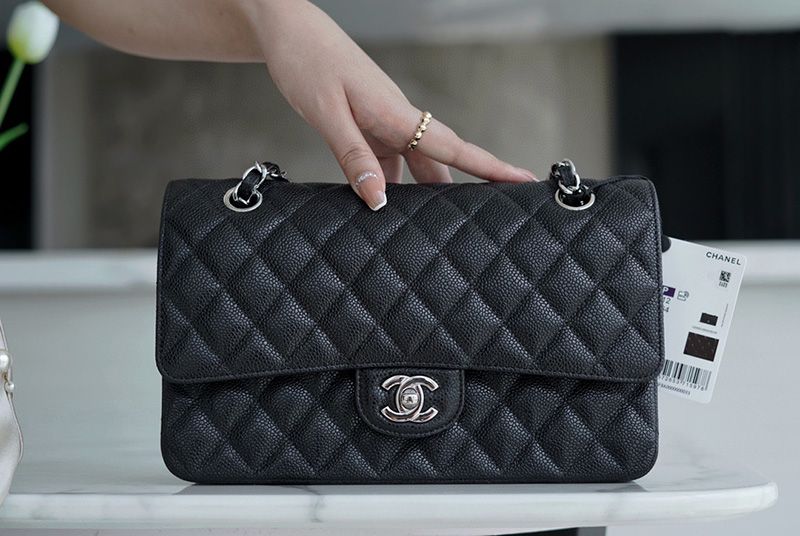 Chanel Classic Flap 25CM Silver