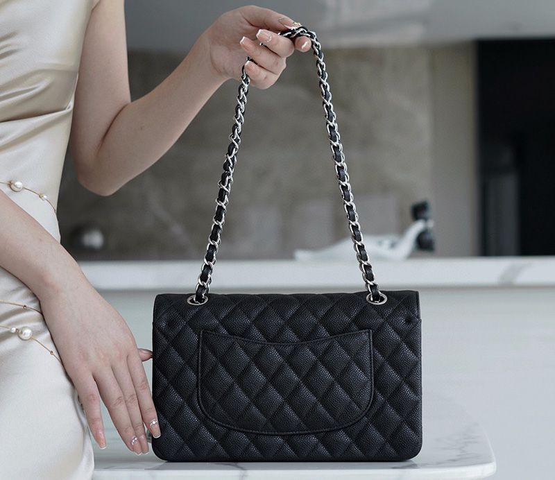 Chanel Classic Flap 25CM Silver