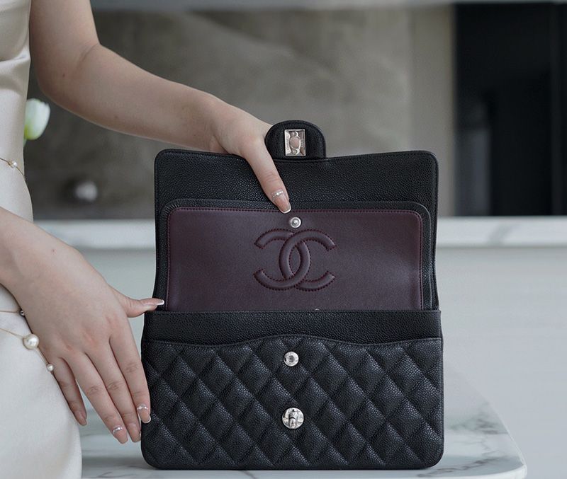 Chanel Classic Flap 25CM Silver