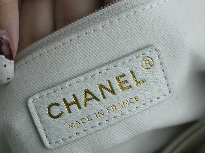 Chanel CoCo Handle Small White