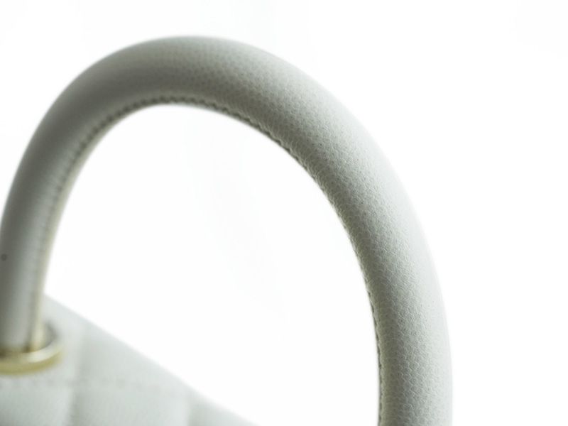 Chanel CoCo Handle Small White