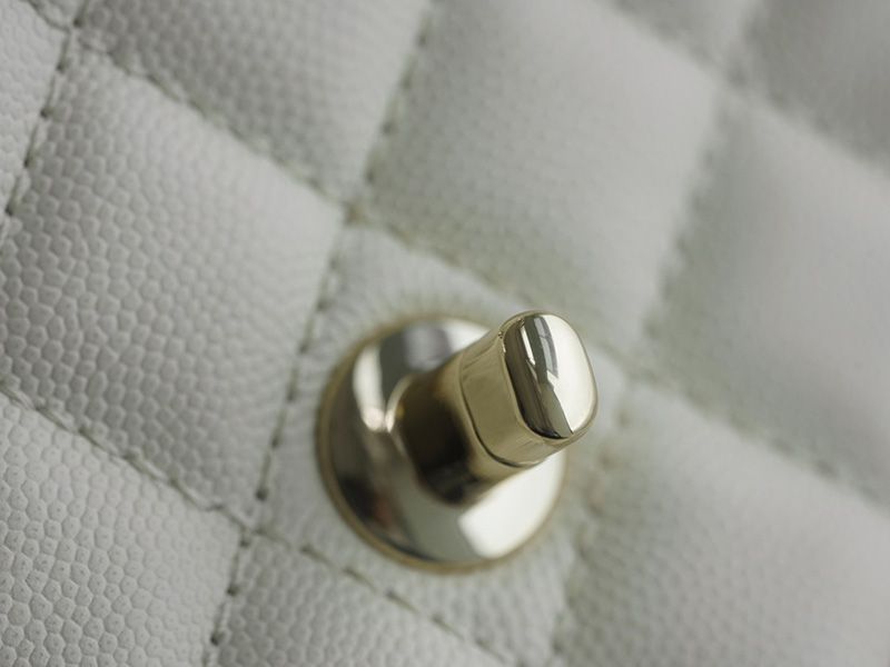 Chanel CoCo Handle Small White