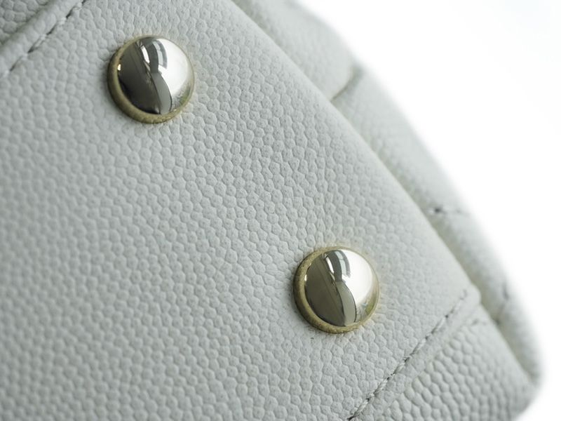 Chanel CoCo Handle Small White