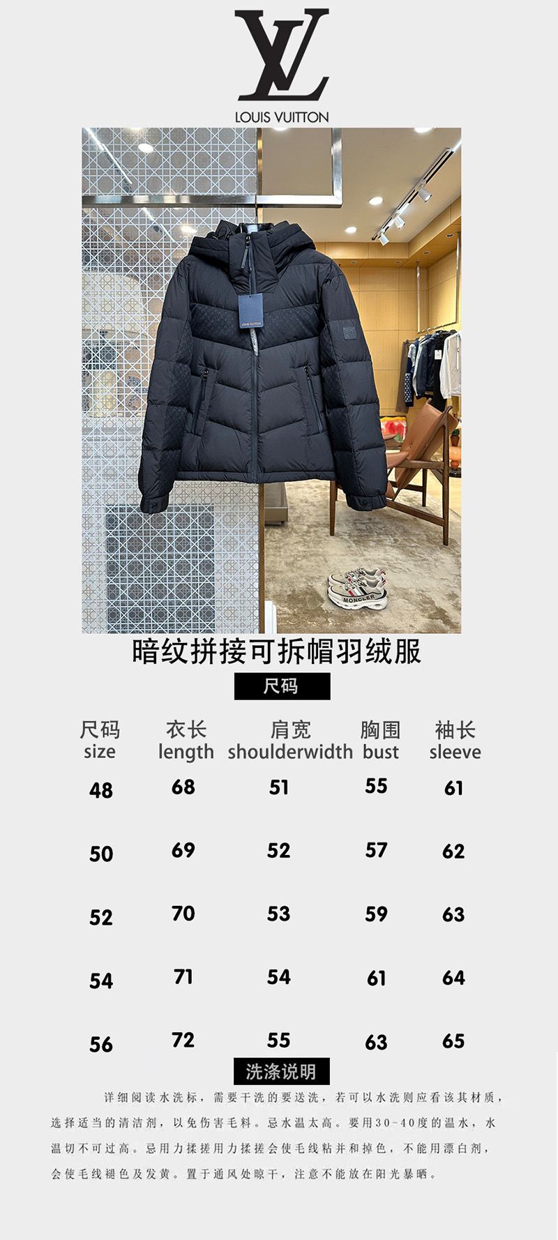 LV Down jacket 101